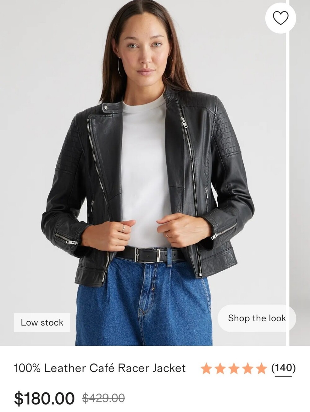 ISO - QUINCE CAFE RACER JACKET